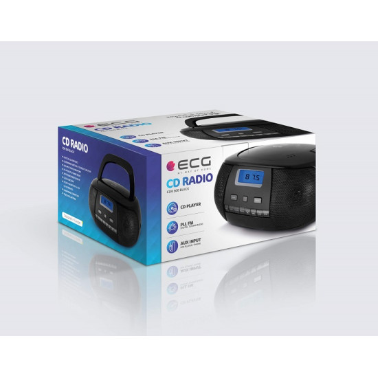 ECG CDR500T CD-S AUX HORDOZHATÓ rádió