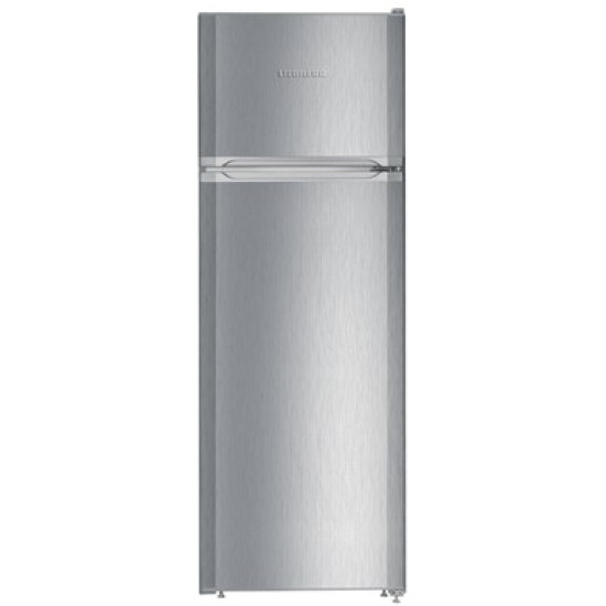 Liebherr CTPEL 251 felülfagyasztós kombinált hűtőszekrény 55 cmx157,1 cmx63 cm inox