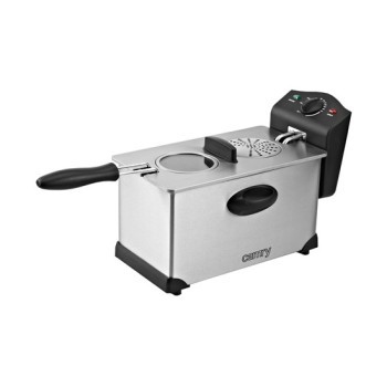 Camry CR4909 kivehető tartályos 3l olajsűtő rozsdamentes acél géptest