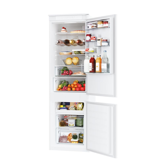 Candy CBT5518EW Total No Frost Circle beépíthető kombinált alulfagyasztós hűtőszekrény,177.2cm magas,248L