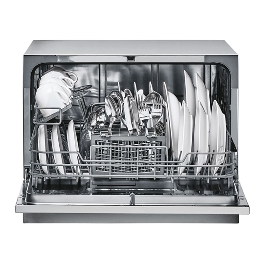 Candy CDCP6 S 6 teritékes mosogatógép ezüst szín