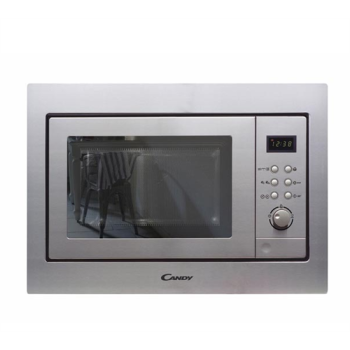 Candy MIC201EX beépíthető mikrohullámú sütő grill funkcióval 20L, inox 