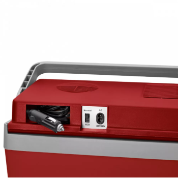 Clatronic KB 3713 12/230V autós/hálózati hűtőtáska, piros, 0,75 / 1,0 / 1,5 / 2,0 literes palackhoz