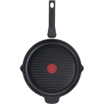 Tefal E2374074 Daily Chef 26cm grill serpenyő piros teljes indukciós, használható minden főzőfelületen