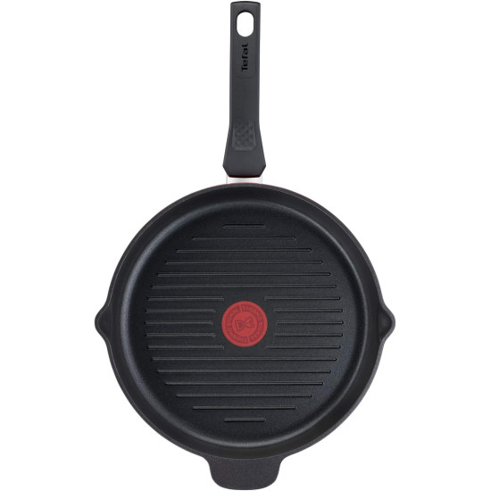 Tefal E2374074 Daily Chef 26cm grill serpenyő piros teljes indukciós, használható minden főzőfelületen