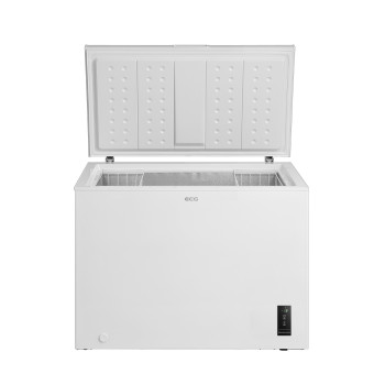 ECG EFP12490WE 249 literes fagyasztóláda hőmérséklet kijelzéssel,98.5x60x85cm 