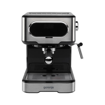 Gorenje ESCM15DBK kávéfőző 15BAR, inox-fekete szín