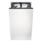 Electrolux EES42210L teljesen beépíthető keskeny mosogatógép, inverter motor, 9 terítékes, automatikus ajtónyitás, 44.8x55x81.8 cm 