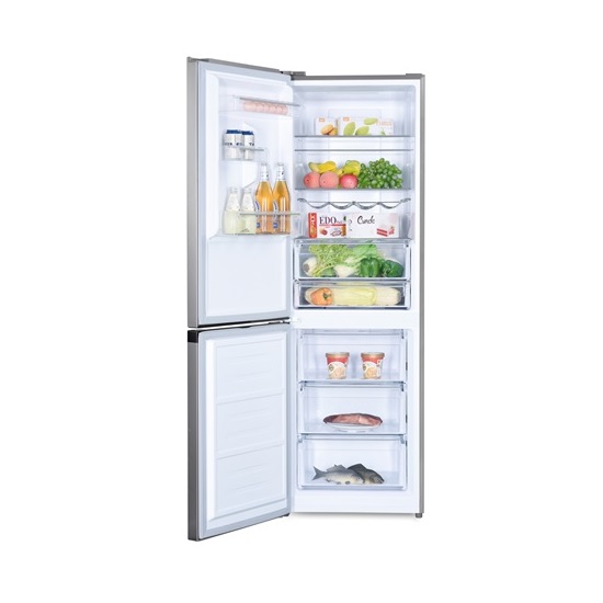 Eta 236290010EN NO FROST ADAPT+ alulfagyasztós kombinált hűtőszekrény, 184cm, inox, kijelzővel