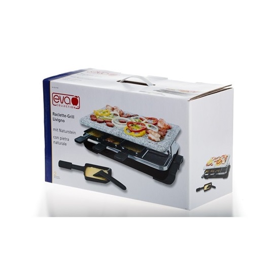 Eva 022769 raclette kőlapos grill sütő