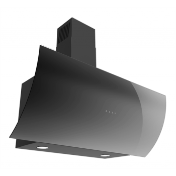 Evido CHV9TB.1 Cliff 90B Design döntött fali kürtös konyhai elszívó 90cm fekete 