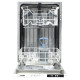 Evido DW45I.2 Aqualife teljesen beépíthető mosogatógép, Aqua Stop,45cm széles,10 terítékes