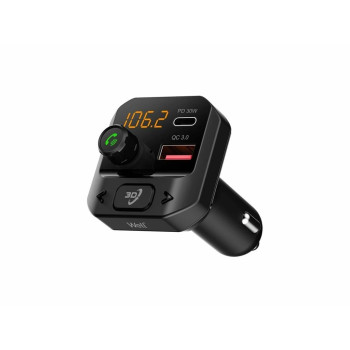 Well FMTRANS-BT-PURE-WL Bluetooth 5.3 FM transmitter, MP3, WMA