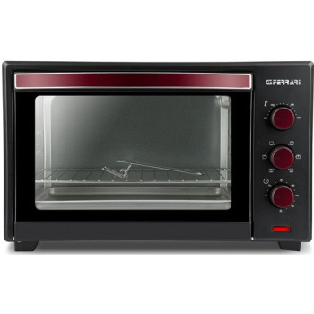 G3 Ferrari G10076 elektromos mini sütő 42L fekete-bordó 