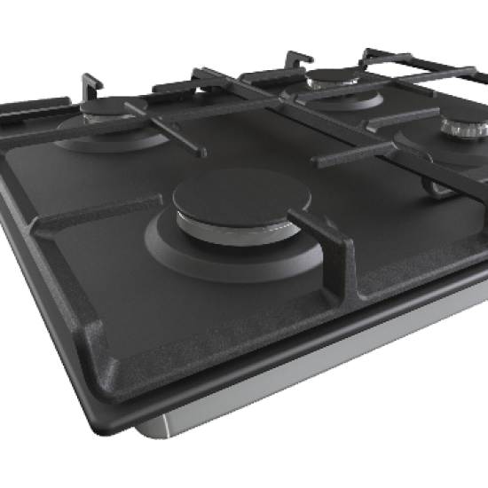 Gorenje G641EXB beépíthető gáz főzőlap, 60x52x13 cm, fekete