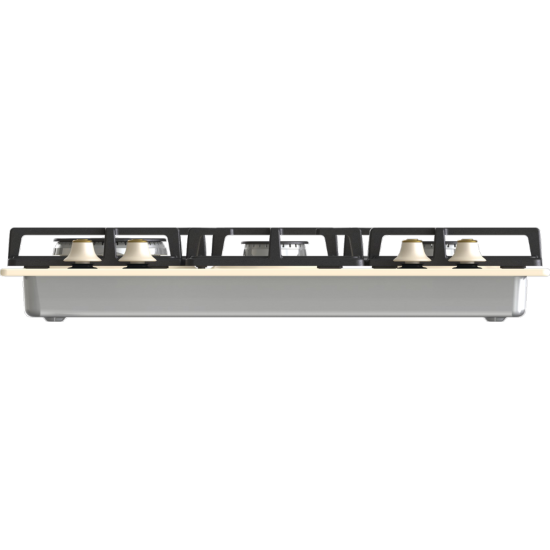 Gorenje GW6D42CLI beépíthető rusztikus gáz bézs főzőlap WOK égővel, 60x52x13 cm 