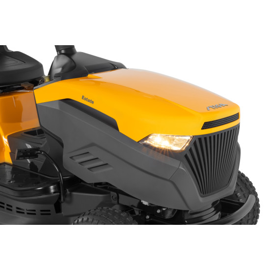 Stiga ESTATE 384 fűgyűjtős fűnyíró traktor, hidrosztatikus váltóval 