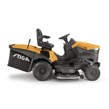 Stiga ESTATE 9122 WX 4WD Honda motoros fűgyűjtős fűnyíró traktor, 9000m2,122cm vágófelülettel, hidrosztatikus váltóval 