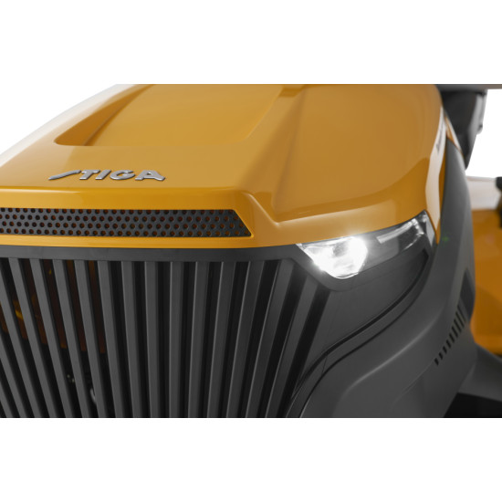 Stiga TORNADO 9121 W oldalkidobós fűnyíró traktor hidrosztatikus váltóval 