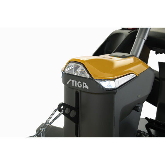 Stiga PARK 700 W, 8000m2, frontkaszás fűnyíró traktor (Vágóasztal nélkül), hidrosztatikus váltóval 
