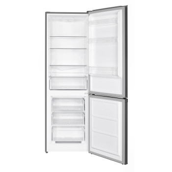 Gaba GH-315XE alulfagyasztós kombinált hűtő, 186cm magas, inox