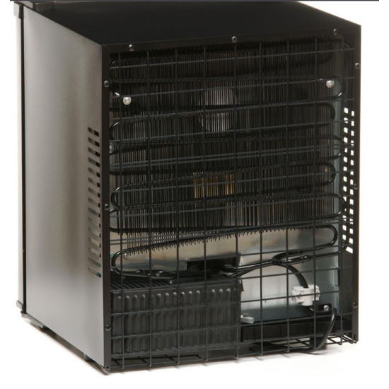 Guzzanti GZ28 termoelektromos fekete mini hűtőszekrény