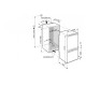 Liebherr ICP 3324 alulfagyasztós kombinált hűtőszekrény inox 177 / 56 /55 cm 