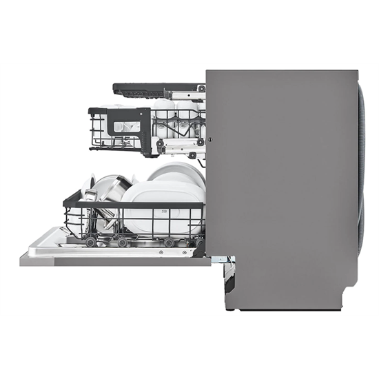 LG DB325TXS beépíthető mosogatógép 14 terítékes, Wifi, Inverter Direct Drive, gőzfunkció