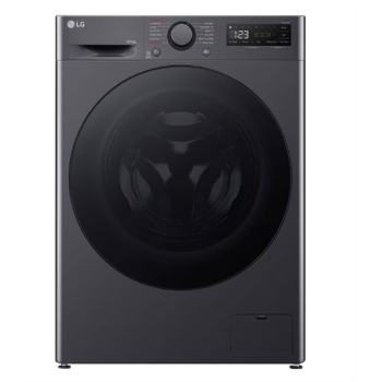 LG F4DR510S2M mosó-szárítógép TurboWash™360 és AI DD™ technológia, gőzfunkció 10/6kg, antracit szín, 60x56.5x85 cm 