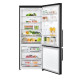 LG GBB569MCAMB Total No Frost alulfagyasztós kombinált hűtőszekrény, 185cm magas, Smart Inverter Kompresszor, 462L