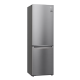 LG GBB61PZGGN alulfagyasztós kombinált hűtőszekrény, 186cm magas,Smart Inverter Kompresszor,inox,Door Cooling+™,Total No Frost,inox,341L