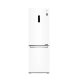 LG GBB61SWHMN alulfagyasztós kombinált hűtőszekrény 341L fehér 