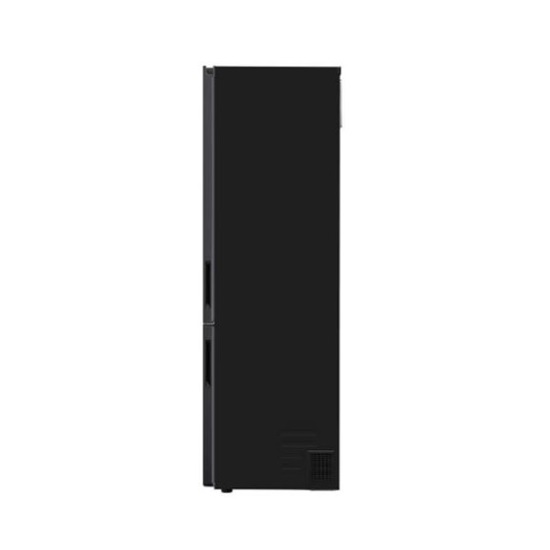 LG GBP62MCNBC Total No Frost alulfagyasztós kombinált hűtőszekrény,203cm magas,Lineáris Inverter Kompresszor, matt fekete 