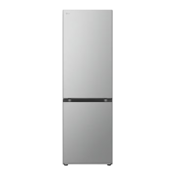 LG GBV3100DPY alulfagyasztós kombinált hűtőszekrény, DoorCooling+™ technológia, 344/110L, 59.5x68.2x186 cm, hamvas matt ezüst szín 
