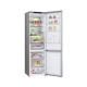 LG GBV7280DPY alulfagyasztós kombinált hűtőszekrény, 203cm magas, Smart Inverter Kompresszor, hamvas matt ezüst