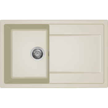 ELLECI mosogatótálca Life 300 G62 Bianco Antico 1 medence csepegtetővel 
