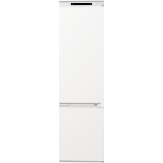 Gorenje RKI419FP1 beépíthető kombinált alulfagyasztós hűtőszekrény, No Frost funkcióval, 193,7x54x54cm, 3 rekeszes fagyasztóval, 300L, 193cm magas!