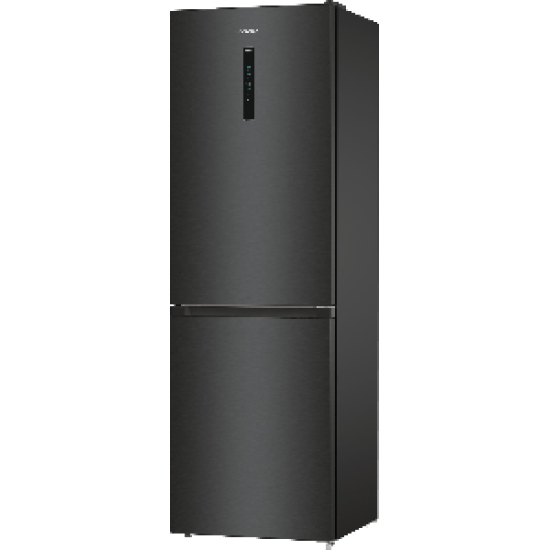 Gorenje NRK619EABXL4 NO Frost fekete kombinált hűtőszekrény, 204/96L, 60x59.2x185 cm 