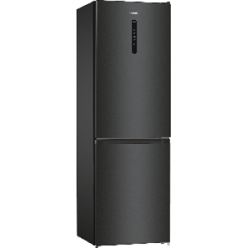 Gorenje NRK619EABXL4 NO Frost fekete kombinált hűtőszekrény, 204/96L, 60x59.2x185 cm 