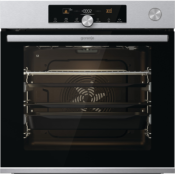Gorenje BPSA6747A08XWI beépíthető pirolitikus sütő, 59.5x56.4x59.5 cm, inox 