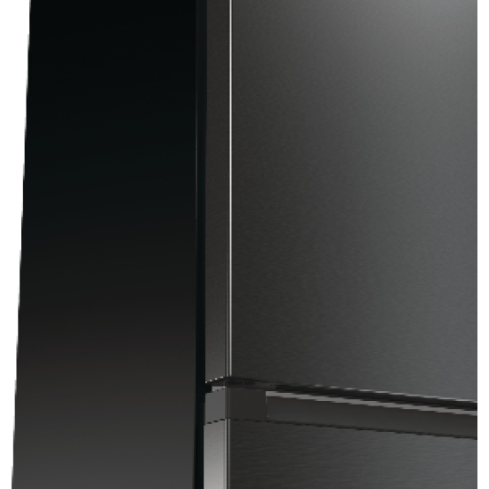 Gorenje NRK619EABXL4 NO Frost fekete kombinált hűtőszekrény, 204/96L, 60x59.2x185 cm 