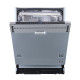 Midea MID60S330-HR beépíthető mosogatógép, 15 terítékes, inox