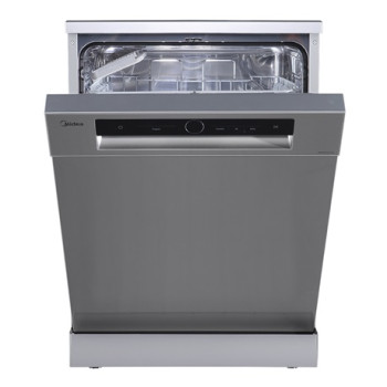 Midea MFD60S350S-HR 5év garancia, inox mosogatógép 14 teríték, 3 kosaras 60cm, automata ajtónyitás