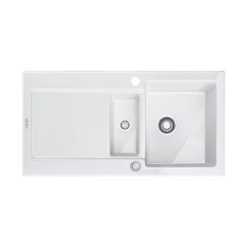 Franke MRK 651-100 Maris Fraceram kerámia gleccser fehér színű mosogatótálca,100x51cm,124.0335.700
