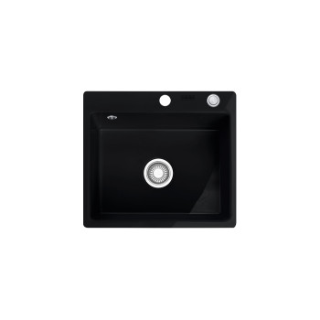 Franke MTK 610-58 Mythos Fraceram kerámia fekete színű mosogatótálca,58x51cm,124.0335.851