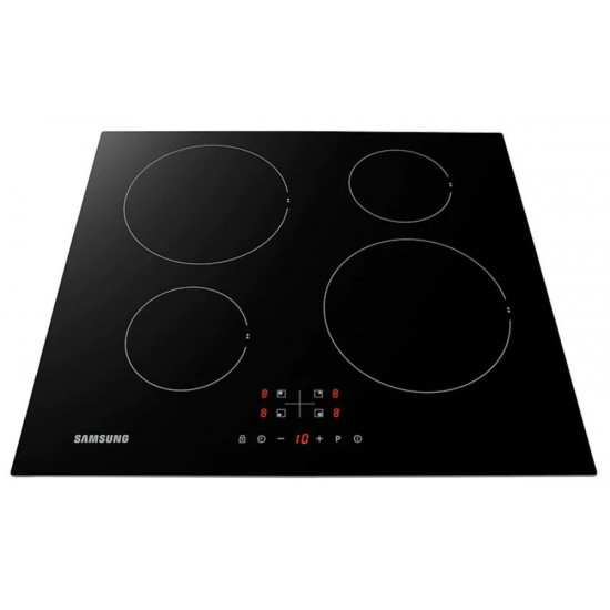 Samsung NZ64F3NM1AB/UR beépíthető indukciós főzőlap, 59x5.7x52 cm, fekete szín 