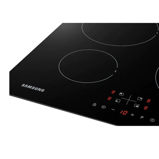 Samsung NZ64F3NM1AB/UR beépíthető indukciós főzőlap, 59x5.7x52 cm, fekete szín 