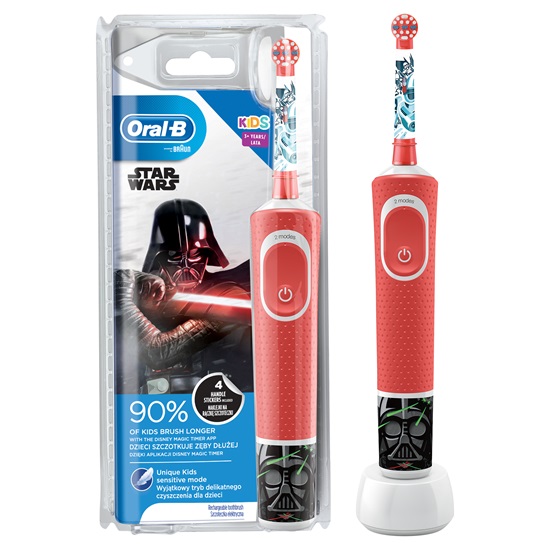 Oral-B D100.413 Kids Star Wars elektromos fogkefe 