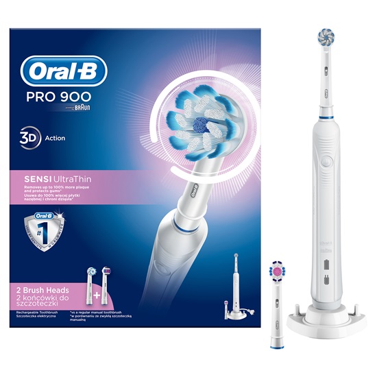 Oral-B Pro 900 Sensi Ultra Thin elektromos fogkefe 