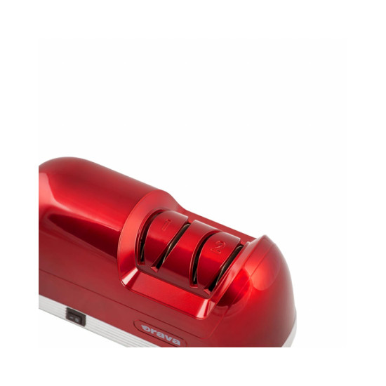 Orava BN45-R késélező 230 V 40W kétfokozatú élezőrendszer, exkluzív kivitel piros színben